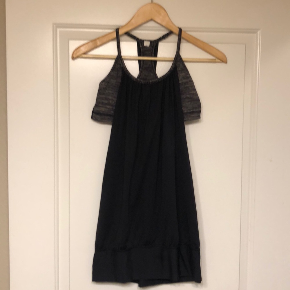 Lululemon No Limits black workout tank